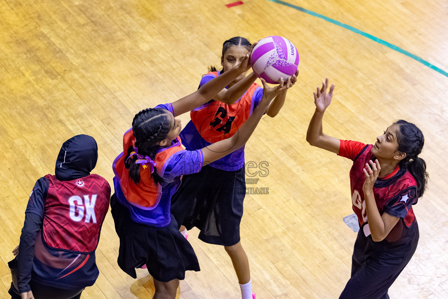 Day 13 of 26th Inter-School Netball Tournament 2025 was held in Social Center Indoor Hall on Saturday, 1st November 2025. 
Photos: Hassan Simah / images.mv