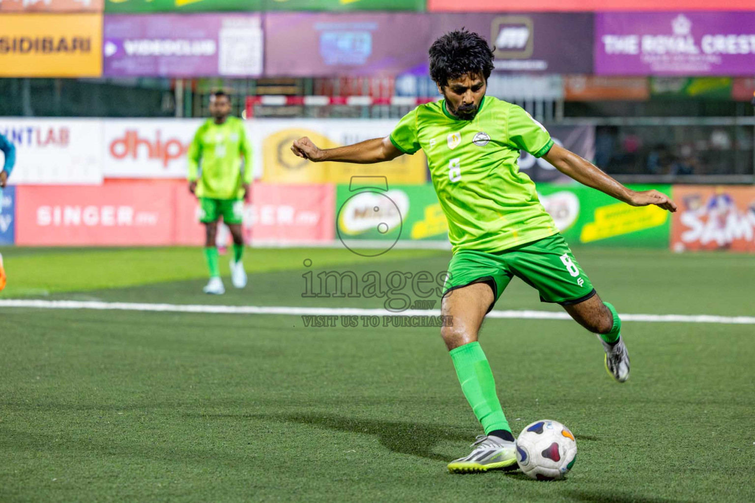 TEAM DJA VS TOURISM CLUB in Club Maldives Classic 2024 held in Rehendi Futsal Ground, Hulhumale', Maldives on Friday, 6th September 2024. 
Photos: Hassan Simah / images.mv