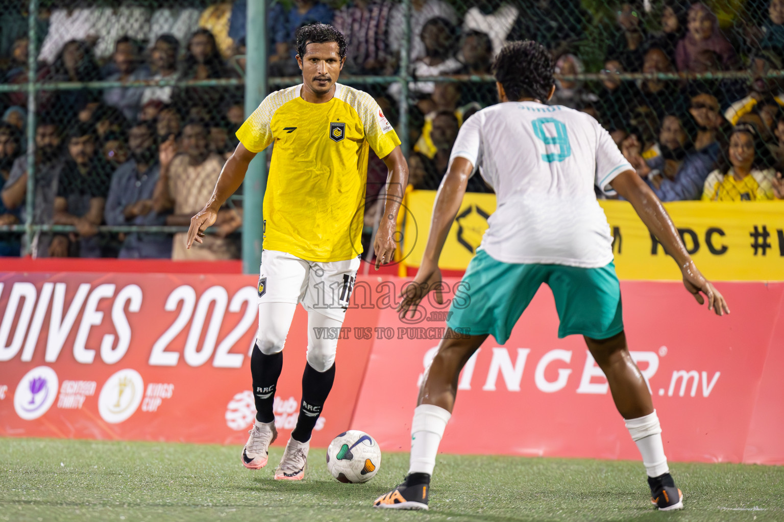 RRC vs MPL in Semi Finals of Club Maldives Cup 2024 held in Rehendi Futsal Ground, Hulhumale', Maldives on Monday, 14th October 2024. Photos: Ismail Thoriq / images.mv