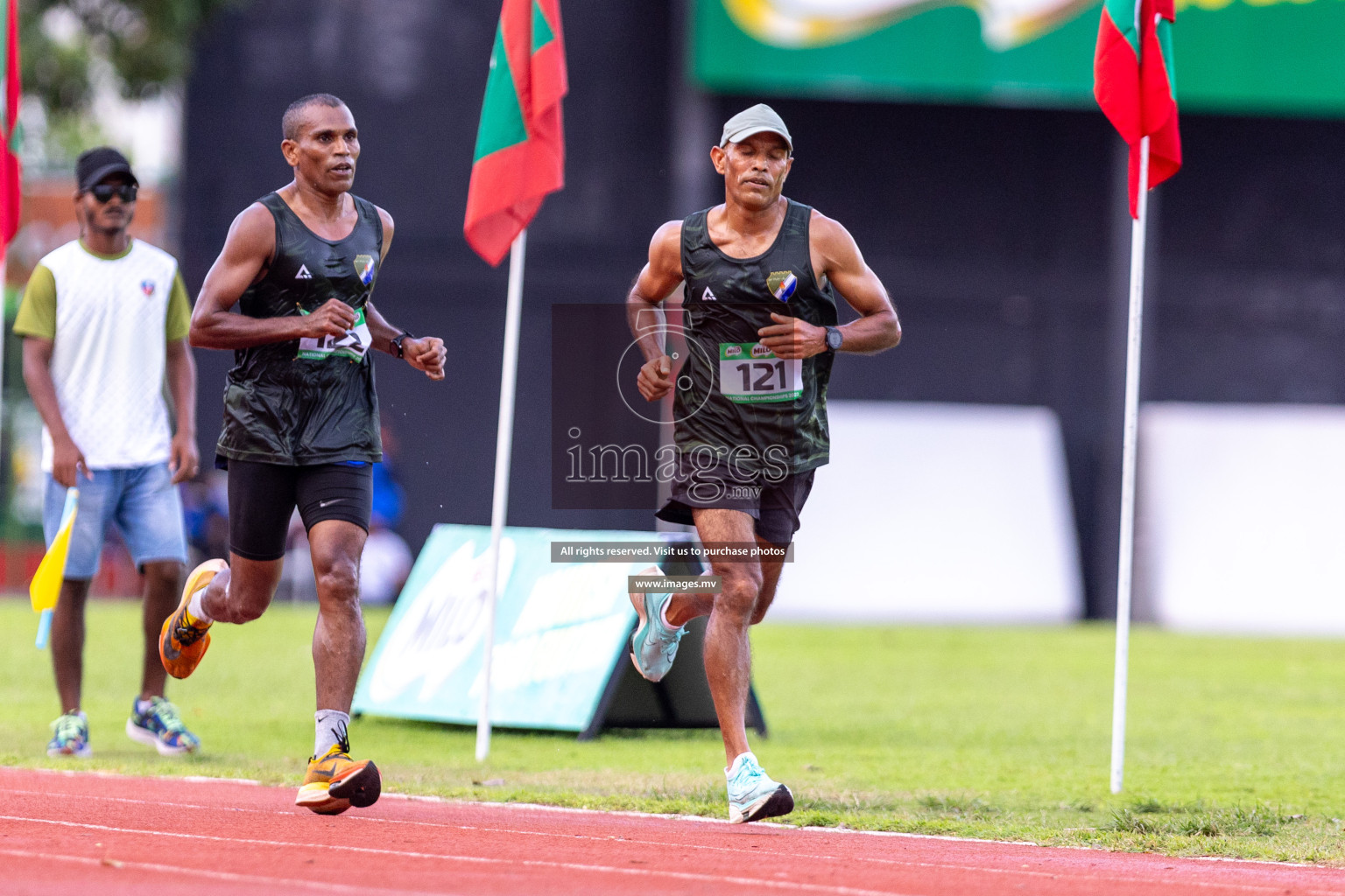 Day 2 of National Athletics Championship 2023 was held in Ekuveni Track at Male', Maldives on Friday, 24th November 2023. Photos: Nausham Waheed / images.mv