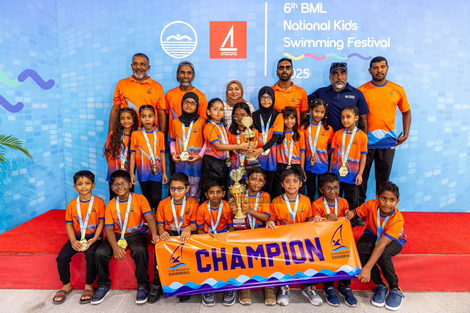 Closing Ceremony of 6th BML National Kids Swimming Kids Festival 2025 held in Hulhumale', Maldives on Saturday, 22nd November 2025. Photos: Nausham Waheed / images.mv