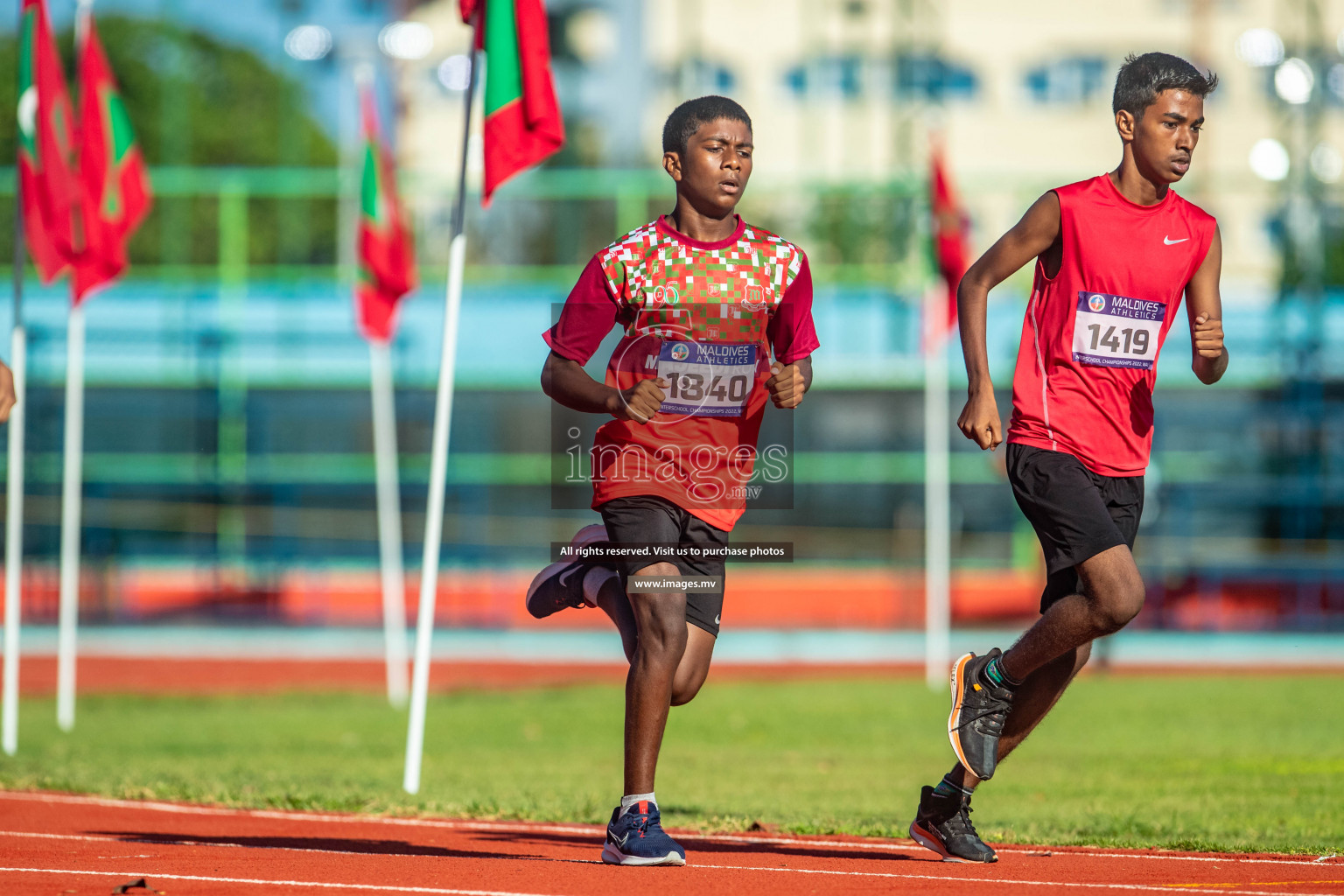 Day 5 of Inter-School Athletics Championship held in Male', Maldives on 27th May 2022. Photos by: Nausham Waheed / images.mv