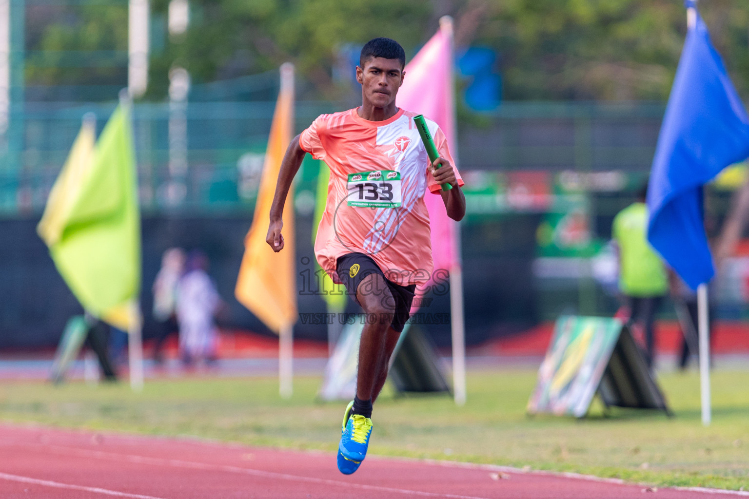 Day 1 of MILO Athletics Association Championship was held on Tuesday, 5th May 2024 in Male', Maldives. Photos: Nausham Waheed