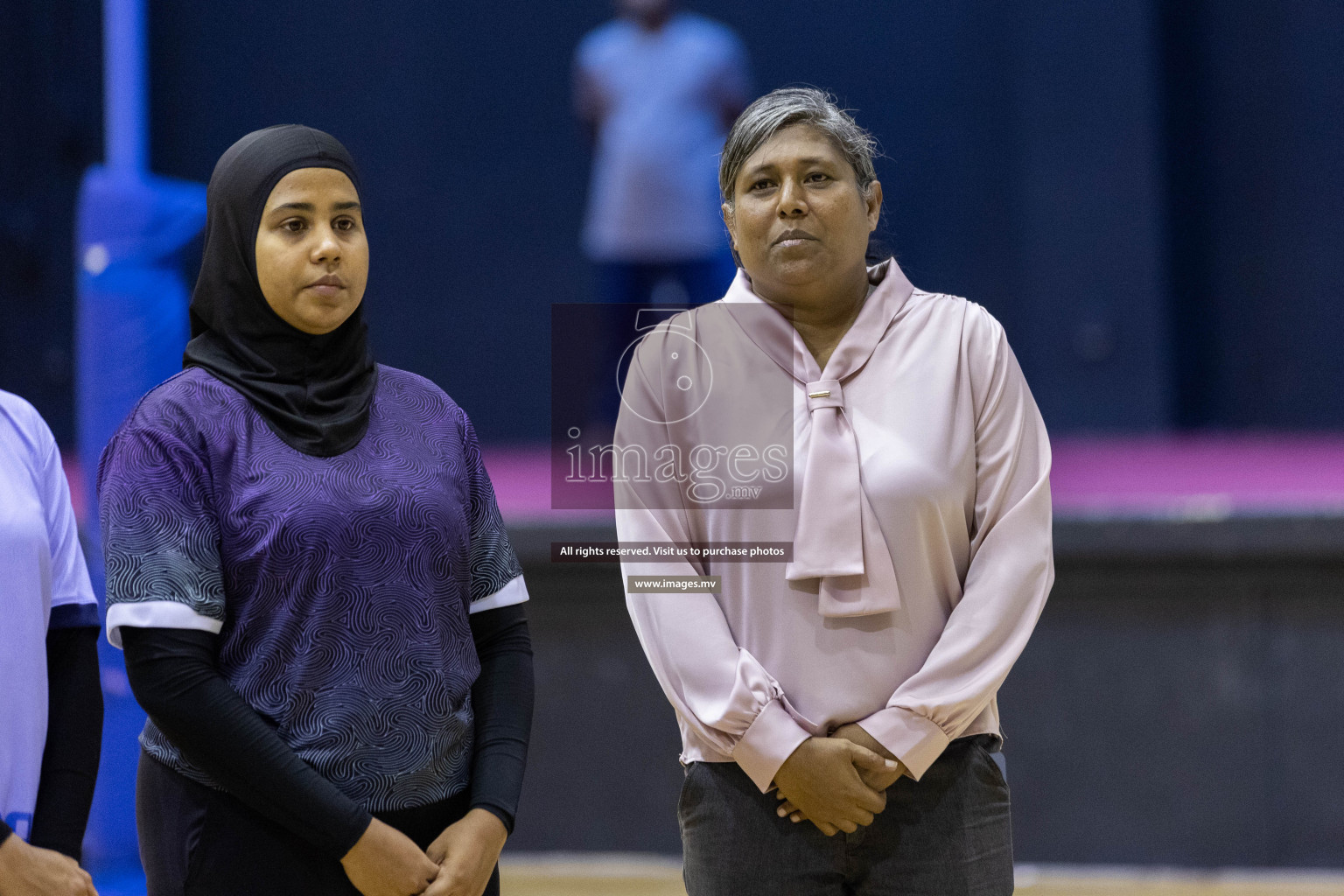 Youth United Sports Club vs Club Vyansa in the 2nd Division Final of Milo National Netball Tournament 2022 on 22nd July 2022 held in Social Center, Male', Maldives. Photographer: Shuu / images.mv