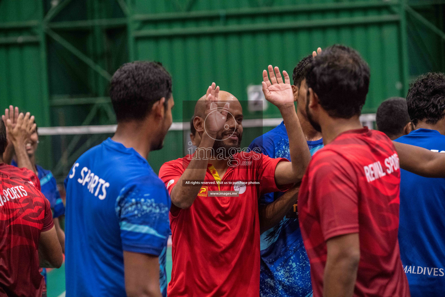 Final of Badminton association mixed group championship 2021 held in Male', Maldives Photos by Nausham Waheed