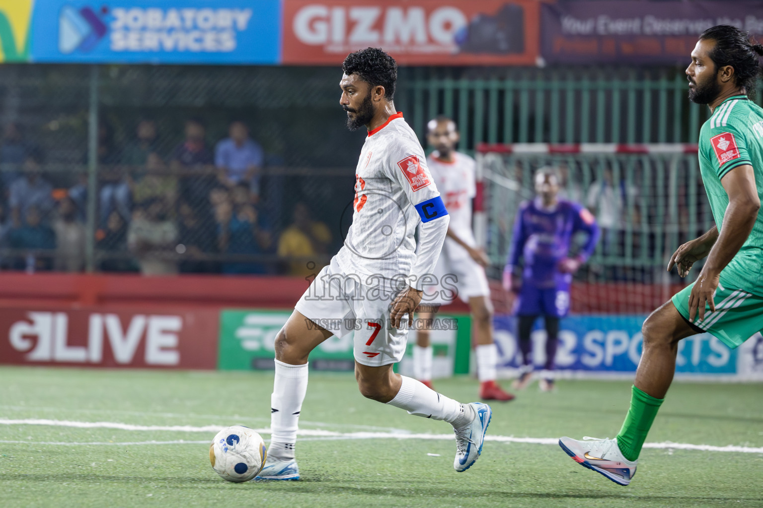 GA Dhaandhoo vs GA Kanduhulhudhoo in Day 8 of Golden Futsal Challenge 2025 was held on Sunday, 12th January 2025, in Hulhumale', Maldives
Photos: Ismail Thoriq / images.mv