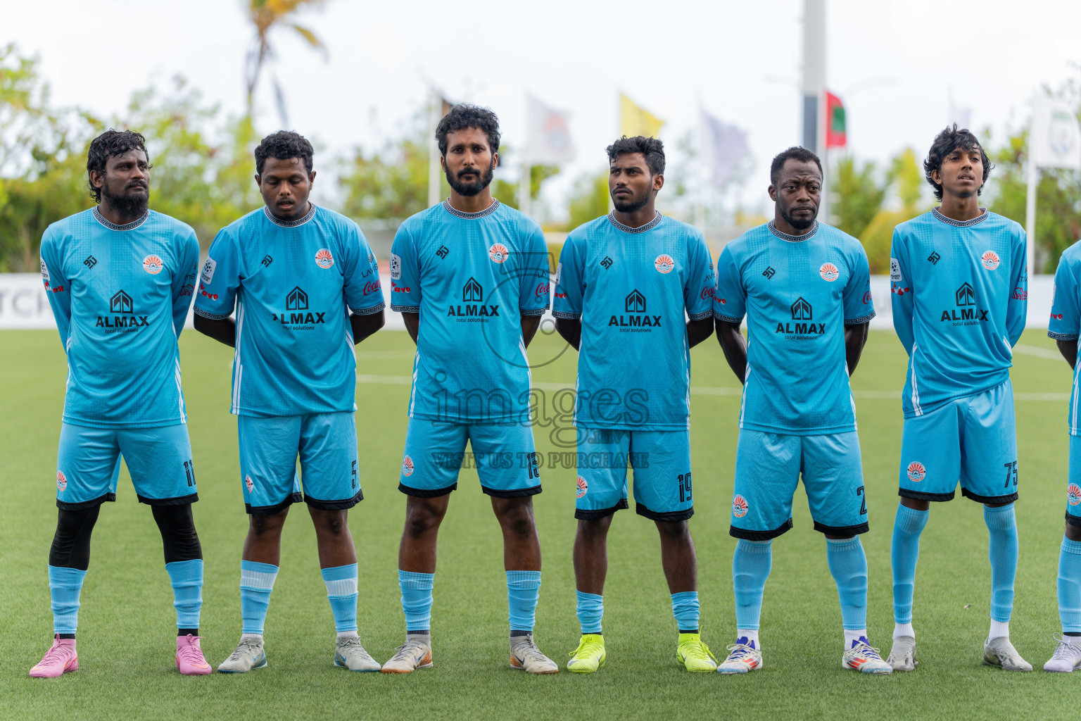 Semi Finals Match 01 Irumathi FC VS CC Sports Club in Day 7 of Eydhafushi Cup 2025 held in Eydhafushi Football Stadium at B. Eydhafushi, Maldives on Friday, 12th September 2025. Photos: Arif Rasheed / images.mv