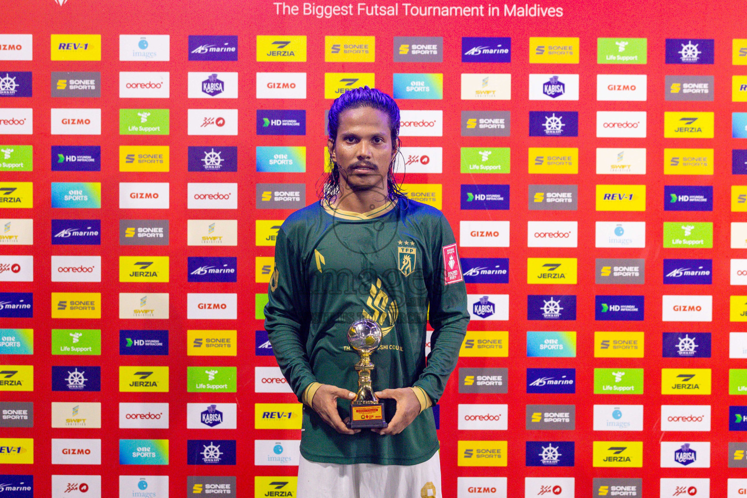 Th Thimarafushi vs HA Utheemu in Round of 16 on Day 40 of Golden Futsal Challenge 2024 which was held on Tuesday, 27th February 2024, in Hulhumale', Maldives Photos: Ismail Thoriq / images.mv