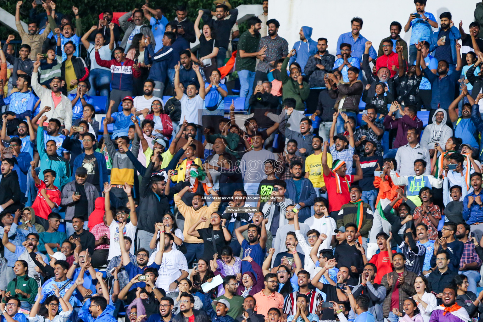 Kuwait vs India in the Final of SAFF Championship 2023 held in Sree Kanteerava Stadium, Bengaluru, India, on Tuesday, 4th July 2023. Photos: Nausham Waheed, Hassan Simah / images.mv