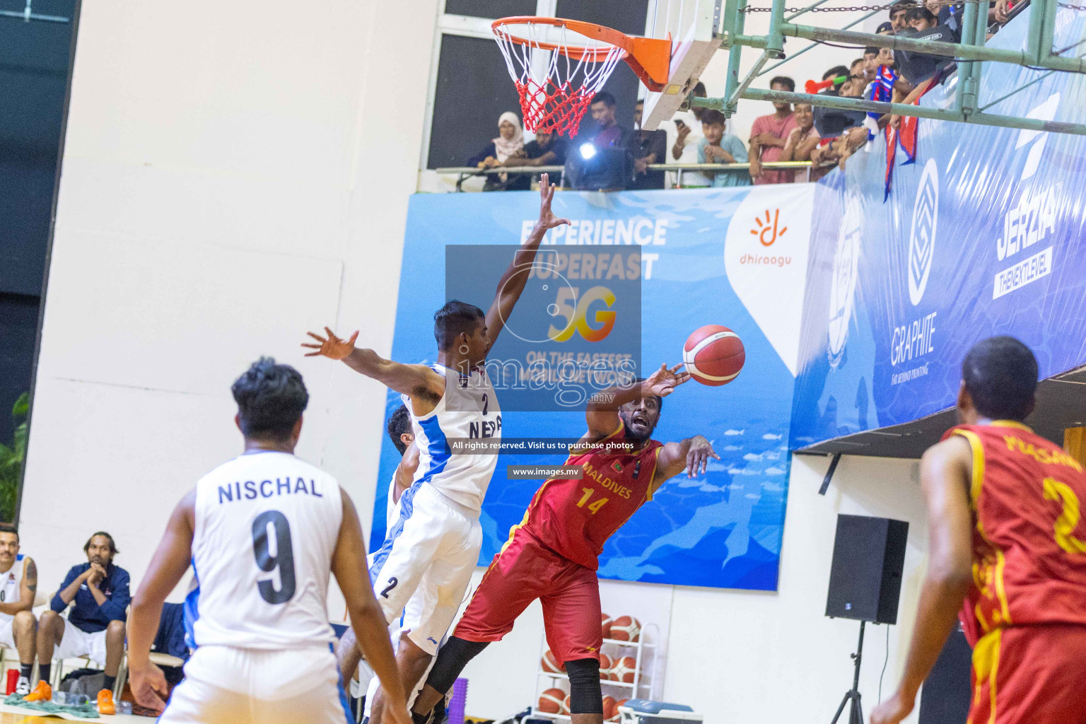 Maldives vs Nepal in Five Nation Championship 2023 was held in Social Center, Male', Maldives on Sunday, 18th June 2023. Photos: Ismail Thoriq / images.mv