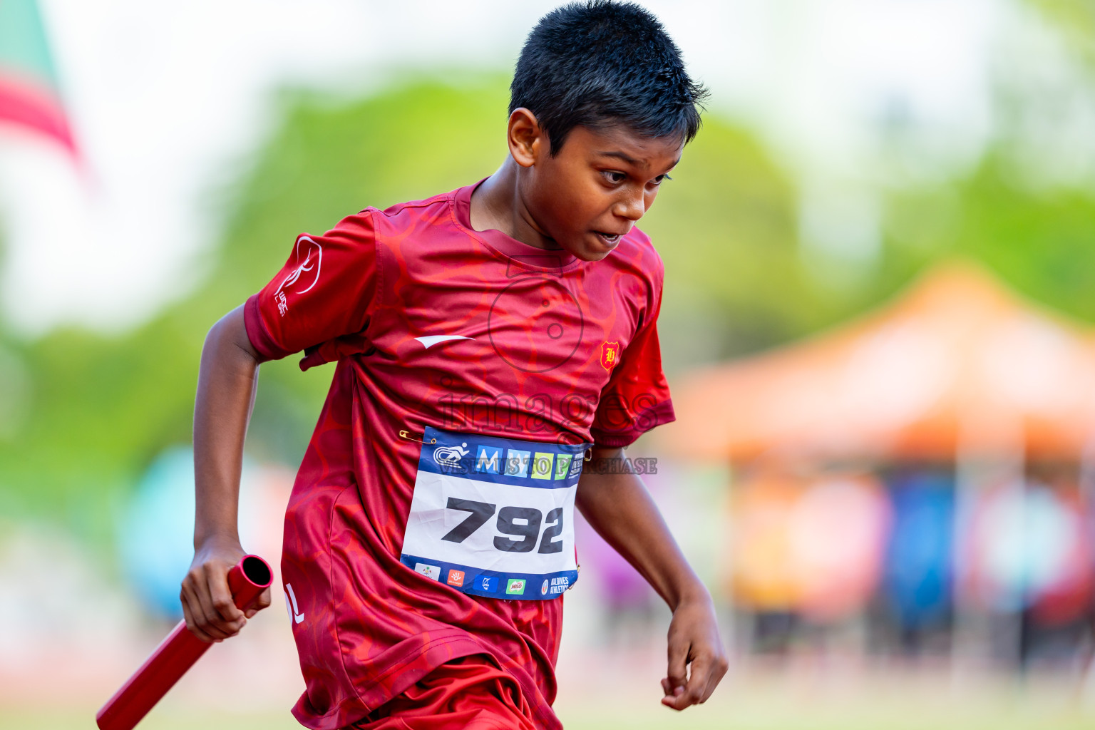 Day 5 of MWSC Interschool Athletics Championships 2024 held in Hulhumale Running Track, Hulhumale, Maldives on Wednesday, 13th November 2024. Photos by: Nausham Waheed / Images.mv