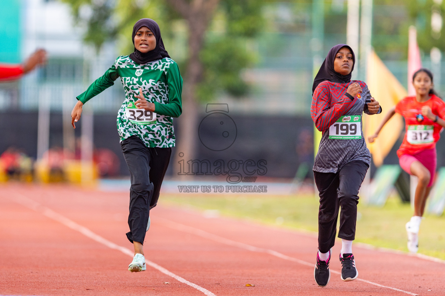 Day 2 of MILO Athletics Association Championship was held on Wednesday, 6th May 2024 in Male', Maldives. Photos: Nausham Waheed