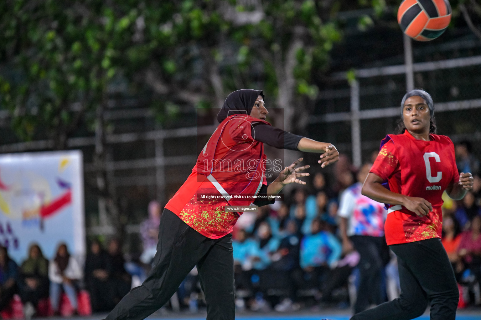 Final of Inter-School Parents Netball Tournament was held in Male', Maldives on 4th December 2022. Photos: Nausham Waheed / images.mv