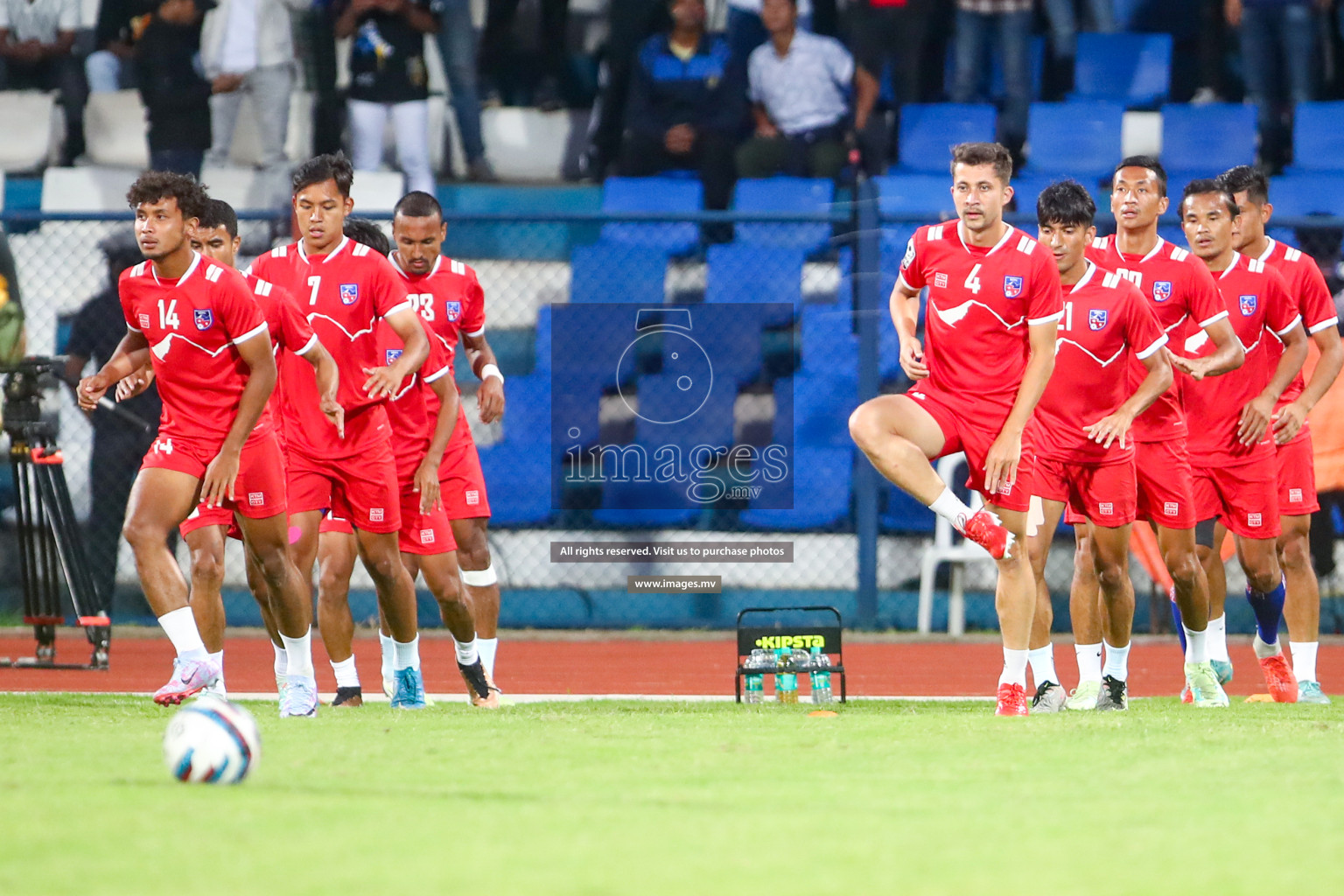 Nepal vs India in SAFF Championship 2023 held in Sree Kanteerava Stadium, Bengaluru, India, on Saturday, 24th June 2023. Photos: Hassan Simah / images.mv