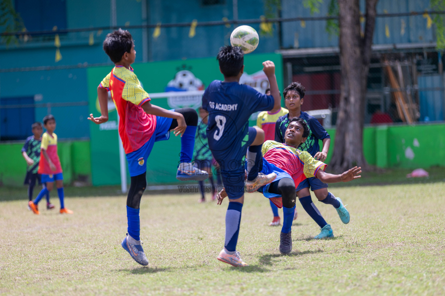 Day 3 of MILO Academy Championship 2024 - U12 was held at Henveiru Grounds in Male', Maldives on Thursday, 7th July 2024. Photos: Shuu Abdul Sattar / images.mv