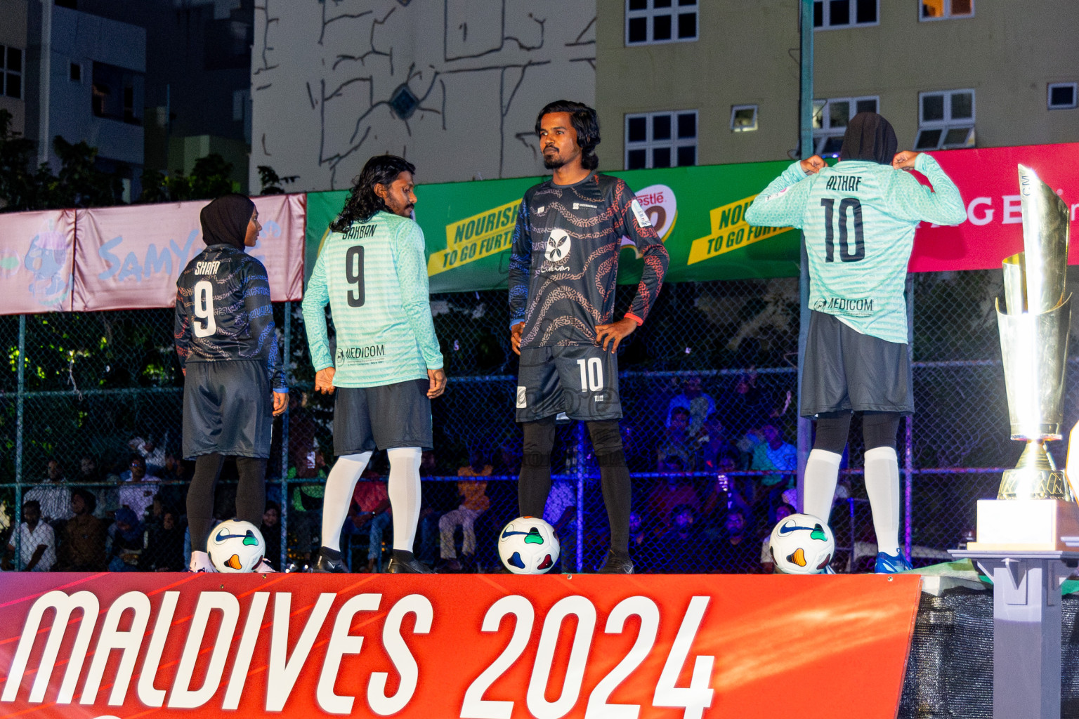 Opening Ceremony of Club Maldives Tournament's 2024 held in Rehendi Futsal Ground, Hulhumale', Maldives on Sunday, 1st September 2024. Photos: Nausham Waheed / images.mv