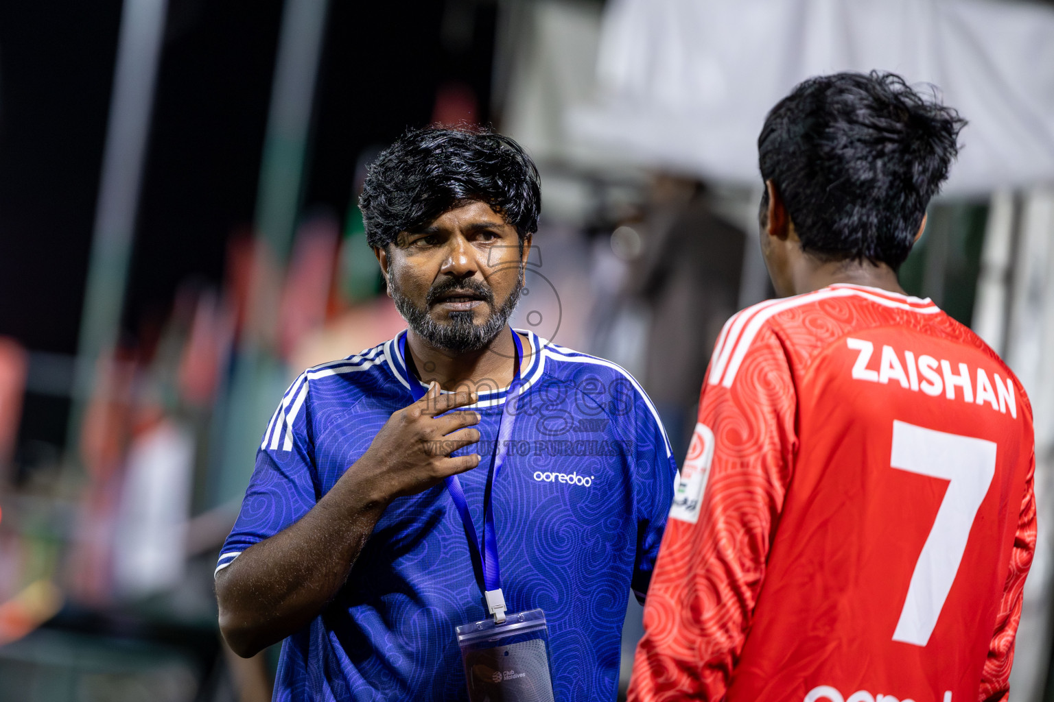 RRC vs Ooredoo Maldives in Club Maldives Cup 2024 held in Rehendi Futsal Ground, Hulhumale', Maldives on Saturday, 28th September 2024. Photos: Ismail Thoriq / images.mv