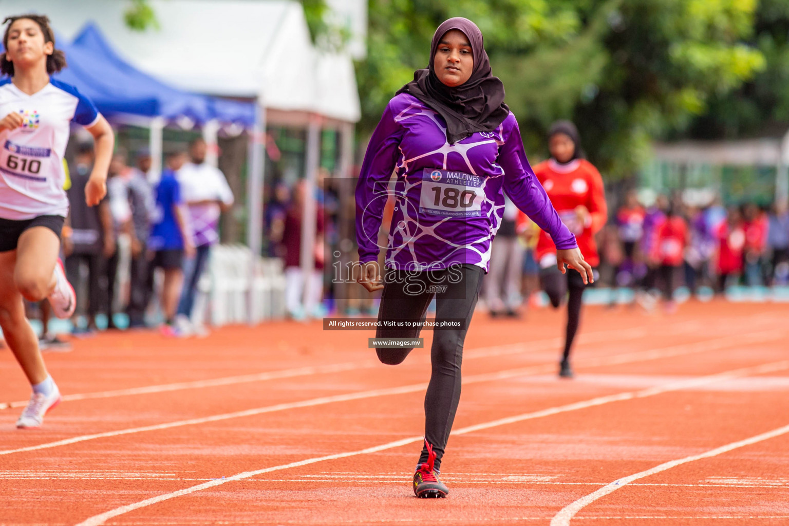 Day 1 of Inter-School Athletics Championship held in Male', Maldives on 22nd May 2022. Photos by: Maanish / images.mv