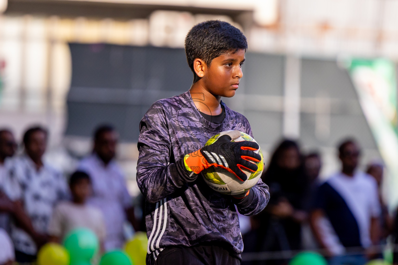 Day 3 of MILO Academy Championship 2025 (U-12) was held at Henveiru Stadium in Male', Maldives on Saturday, 3rd May 2025. Photos: Nausham Waheed / images.mv
