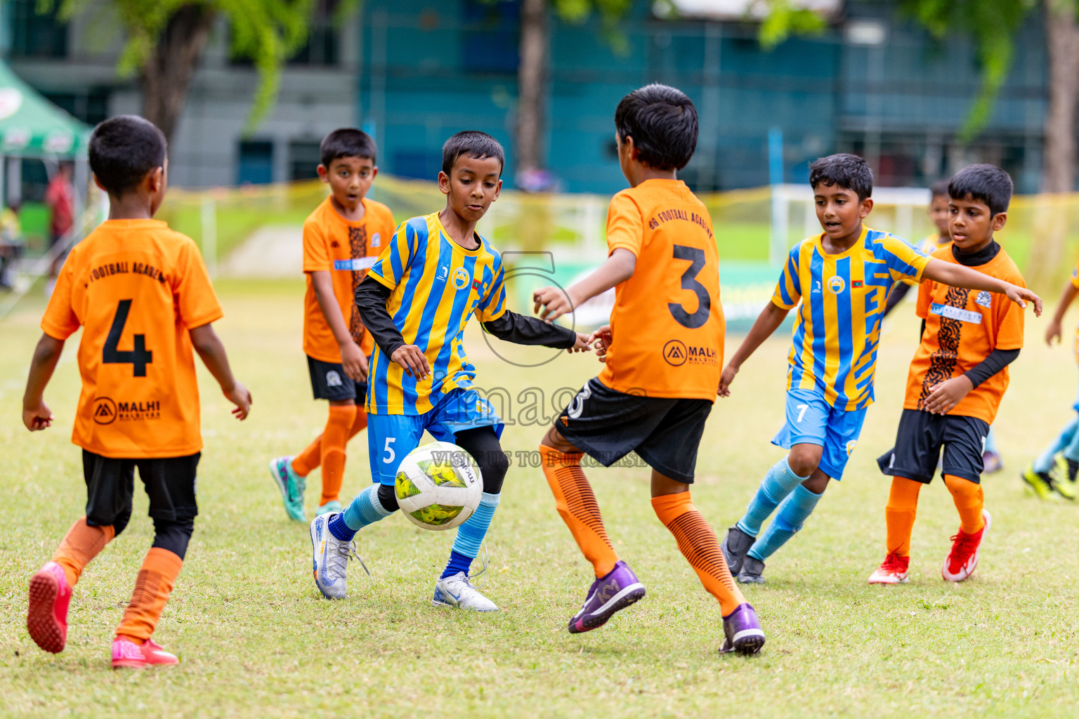 Day 1 of MILO SVAM Juniors 2025 (U-8) was held at Henveiru Stadium in Male', Maldives on Thursday, 26th June 2025. 
Photos: Hassan Simah / images.mv