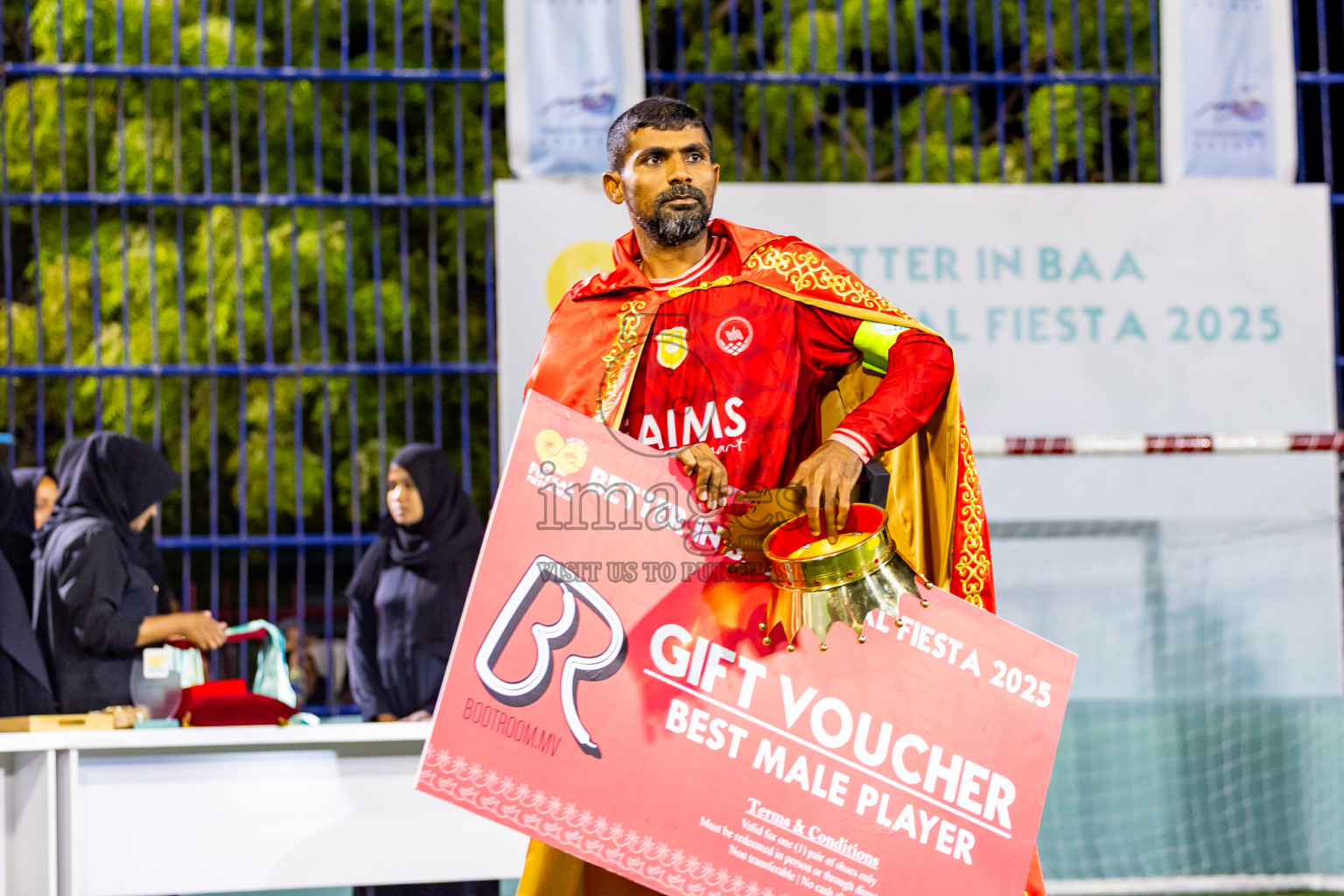Closing Ceremony of Better in Baa Futsal Fiesta 2025 held in B. Eydhafushi, Maldives on Monday, 17th November 2025. Photos: Nausham Waheed / images.mv