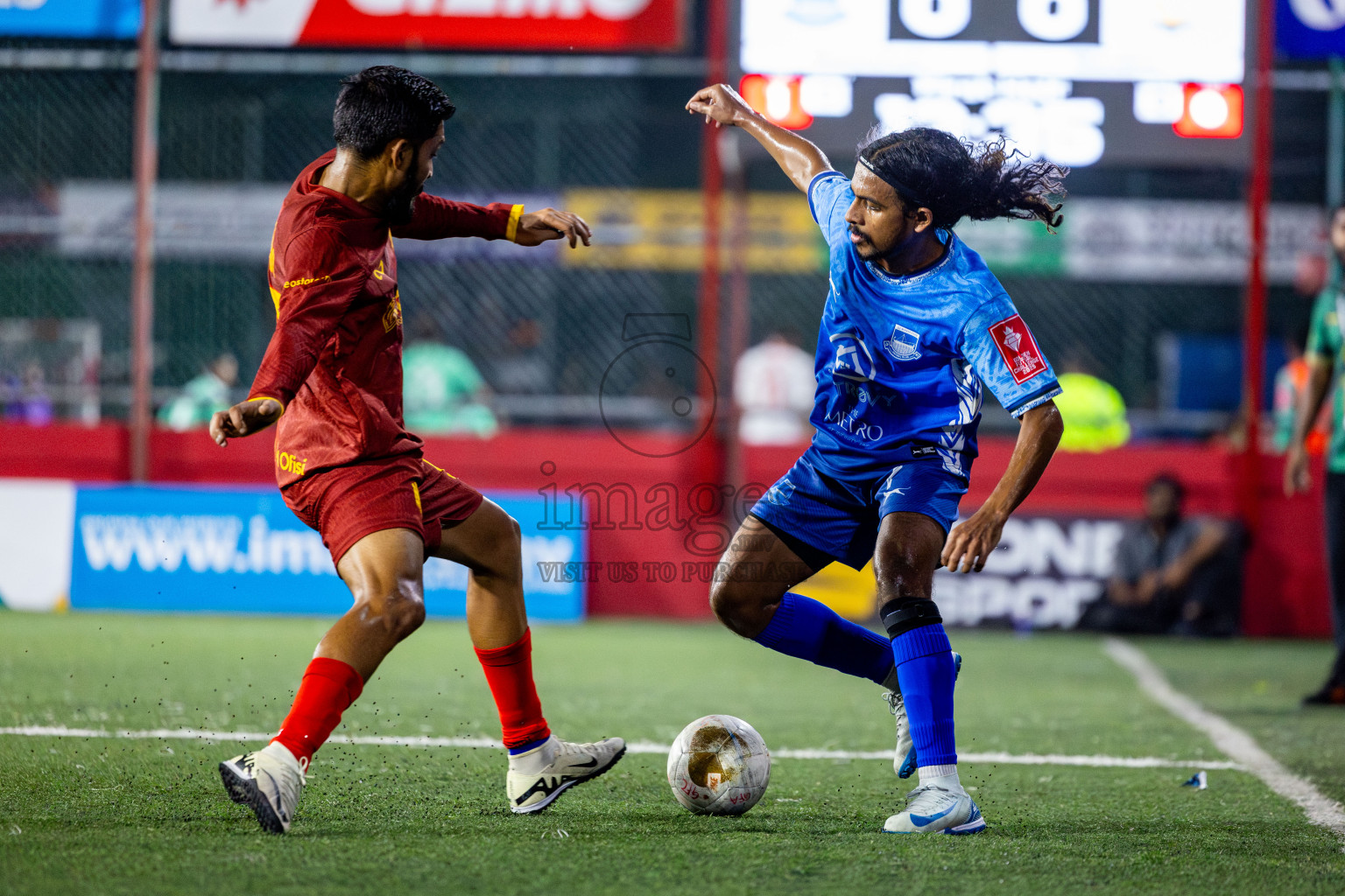 GA Gemanafushi VS GA Nilandhoo in Day 8 of Golden Futsal Challenge 2025 was held on Sunday, 12th January 2025, in Hulhumale', Maldives Photos: Nausham Waheed , Ismail Thoriq / images.mv