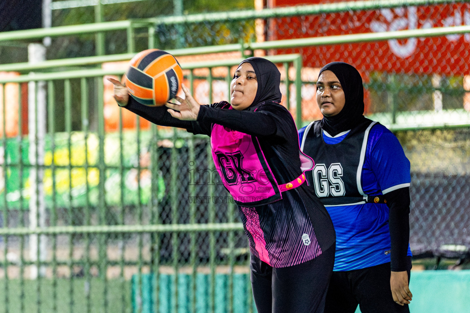 Day 3 of 23rd Netball Association Championship was held in Ekuveni Netball Court at Male', Maldives on Saturday, 27th April 2024. Photos: Nausham Waheed / images.mv