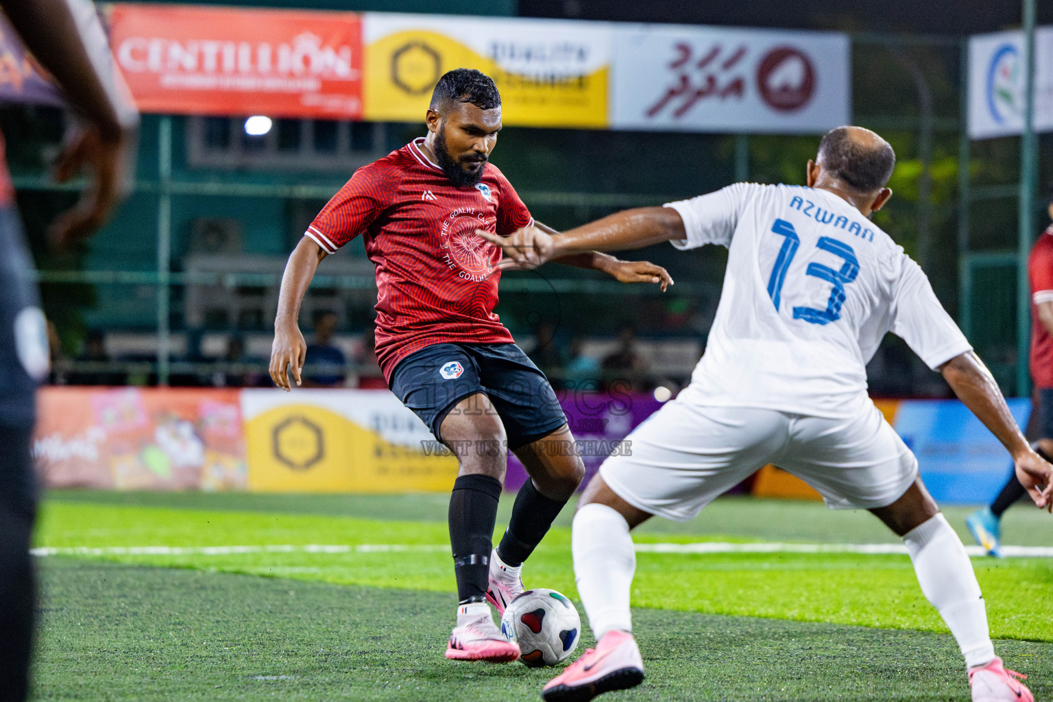 CLUB 220 vs TRADE CLUB in Club Maldives Classic 2024 held in Rehendi Futsal Ground, Hulhumale', Maldives on Thursday, 5th September 2024. Photos: Nausham Waheed / images.mv