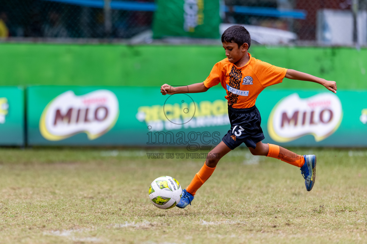 Day 3 of MILO SVAM Juniors 2025 (U-8) was held at Henveiru Stadium in Male', Maldives on Saturday, 28th June 2025. 
Photos: Hassan Simah / images.mv