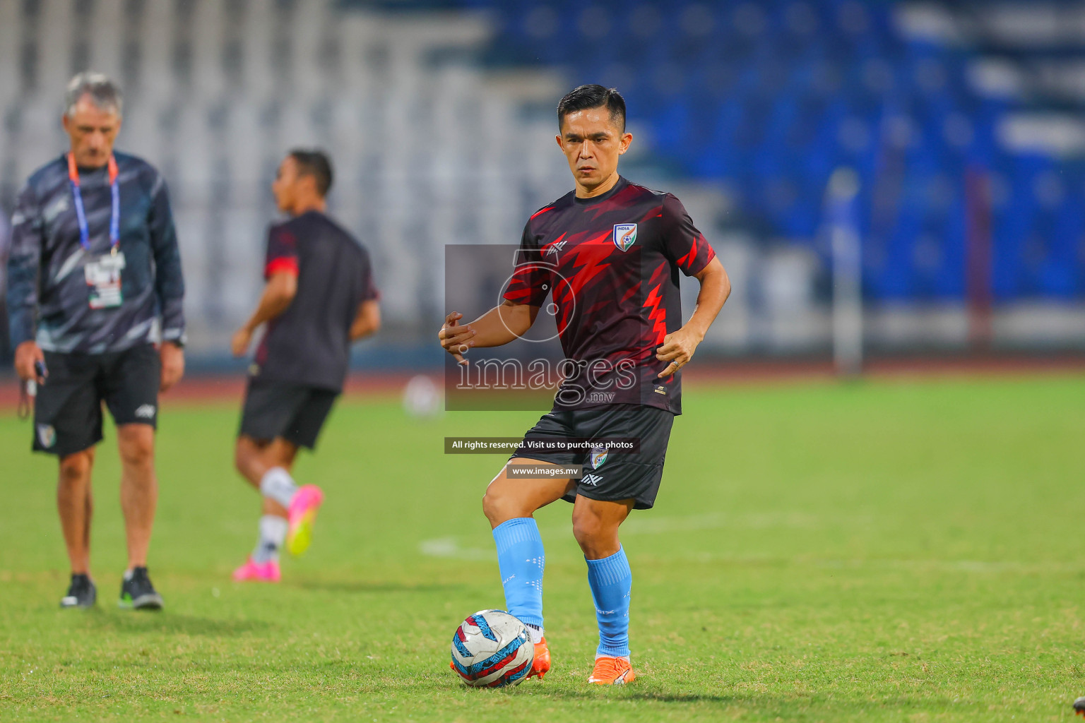 Lebanon vs India in the Semi-final of SAFF Championship 2023 held in Sree Kanteerava Stadium, Bengaluru, India, on Saturday, 1st July 2023. Photos: Nausham Waheed / images.mv