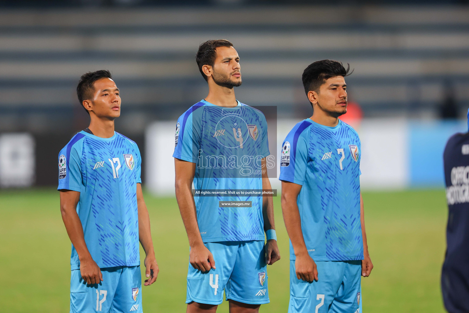 Lebanon vs India in the Semi-final of SAFF Championship 2023 held in Sree Kanteerava Stadium, Bengaluru, India, on Saturday, 1st July 2023. Photos: Nausham Waheed / images.mv