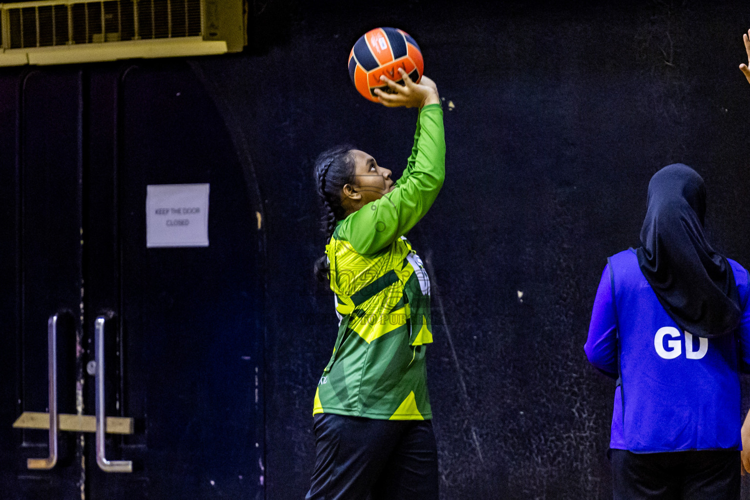 Day 3 of 25th Inter-School Netball Tournament was held in Social Center at Male', Maldives on Sunday, 11th August 2024. Photos: Nausham Waheed / images.mv