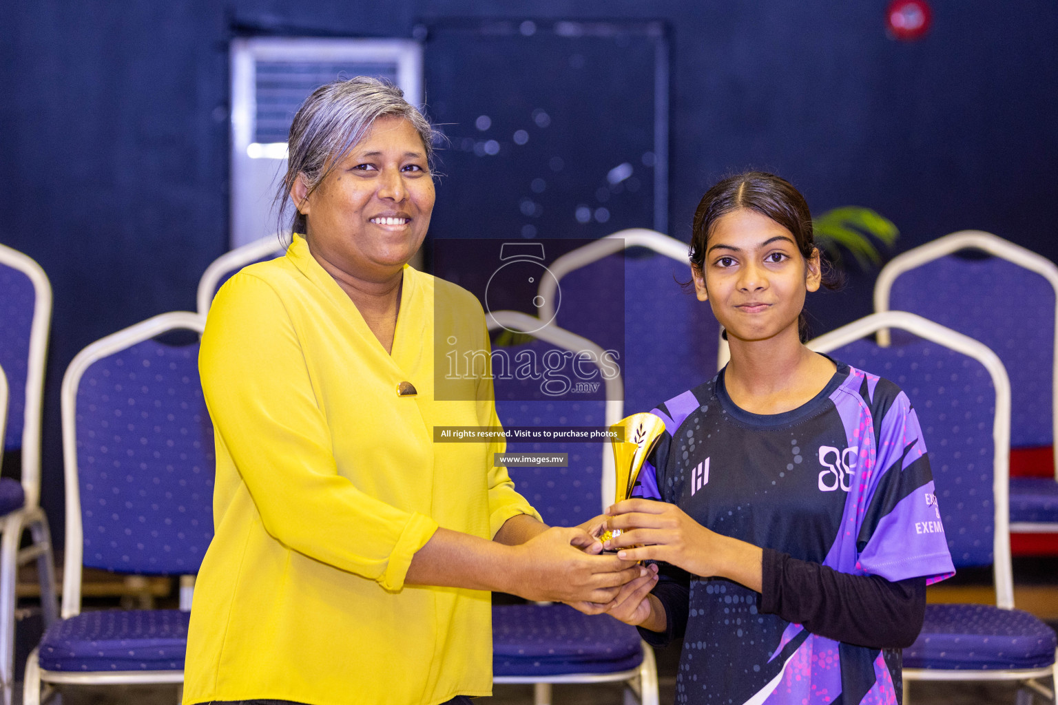 Day5 of 24th Interschool Netball Tournament 2023 was held in Social Center, Male', Maldives on 31st October 2023. Photos: Nausham Waheed / images.mv