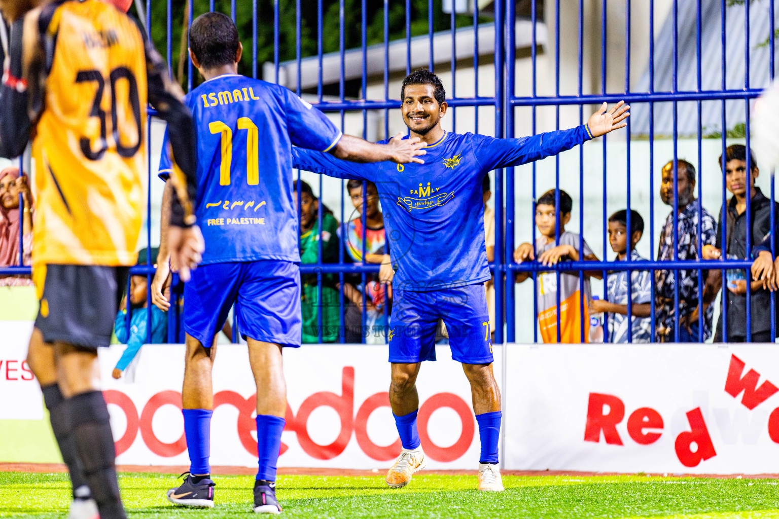 All Wolves vs Friends in Day 3 of Eydhafushi Futsal Cup 2024 was held on Wednesday, 10th April 2024, in B Eydhafushi, Maldives Photos: Nausham Waheed / images.mv