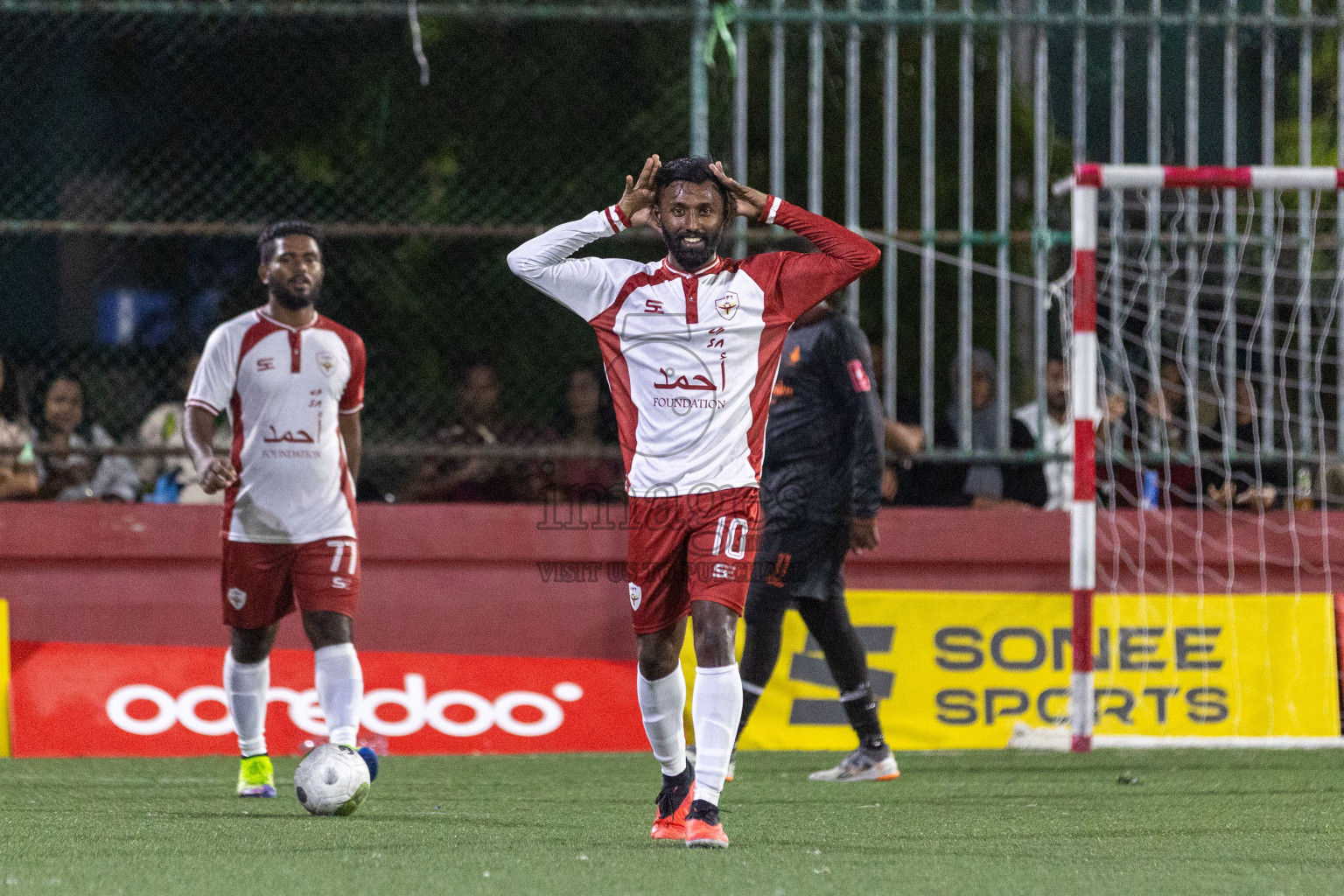 L Hithadhoo VS L Mundoo in Day 12 of Golden Futsal Challenge 2024 was held on Friday, 26th January 2024, in Hulhumale', Maldives Photos: Nausham Waheed / images.mv