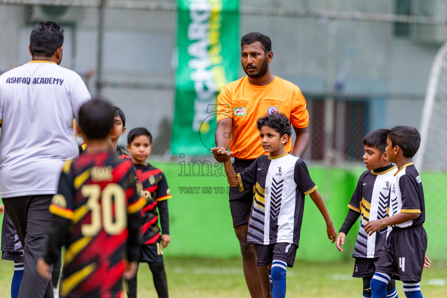 Day 1 of MILO SVAM Juniors 2025 (U-8) was held at Henveiru Stadium in Male', Maldives on Thursday, 26th June 2025. 
Photos: Hassan Simah / images.mv