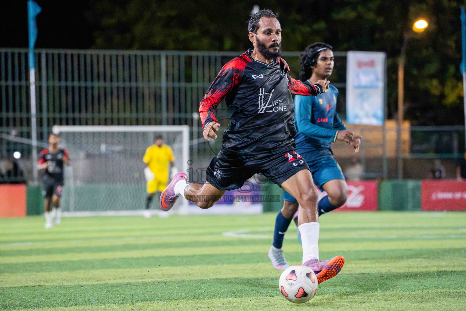 G Star SC VS BGSC in Day 1 - Fonadhoo Youth Futsal Challenge 2025 was held in Fonadhoo Futsal Stadium, L. Fonadhoo, Maldives on Sunday, 26th October 2025 Photos: Arif Rasheed / images.mv