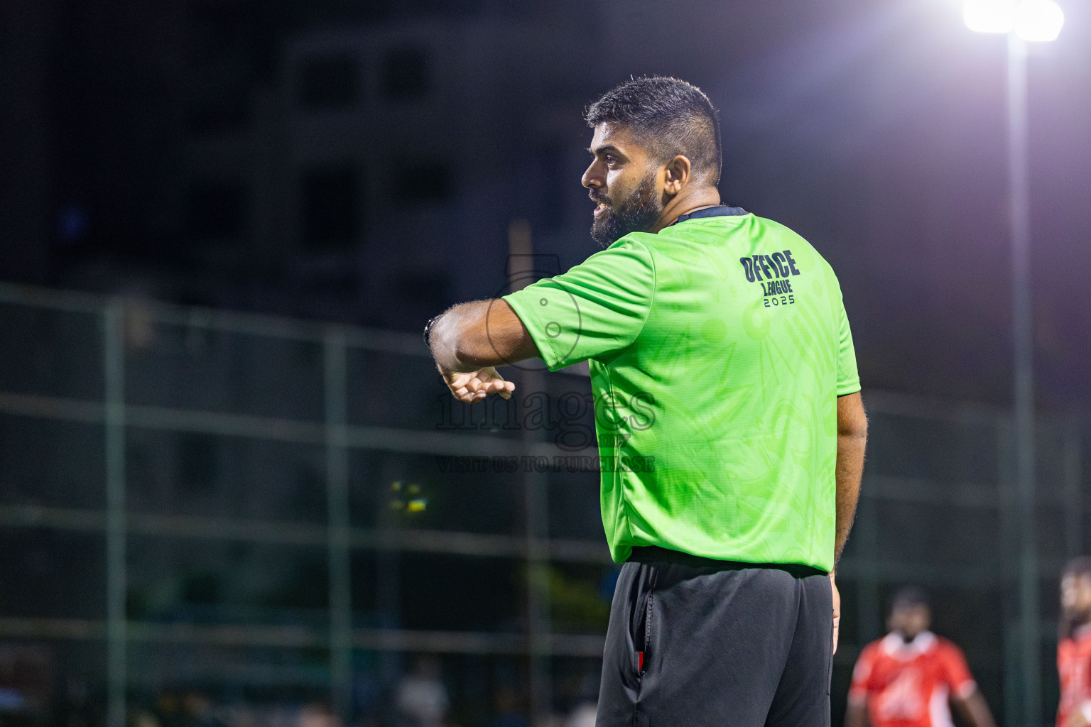 BML vs Antrac in Day 11 of Office League 2025 was held on Saturday, 26th April 2025 in Hulhumale', Maldives. 
Photos: Hassan Simah / images.mv