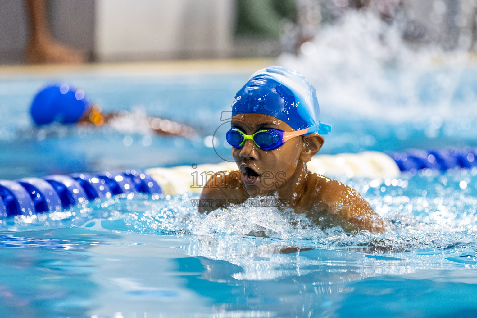 Day 4 of BML 6th National Kids Swimming Kids Festival 2025 held in Hulhumale', Maldives on Thursday, 6th November 2024. Photos: Hassan Simah / images.mv