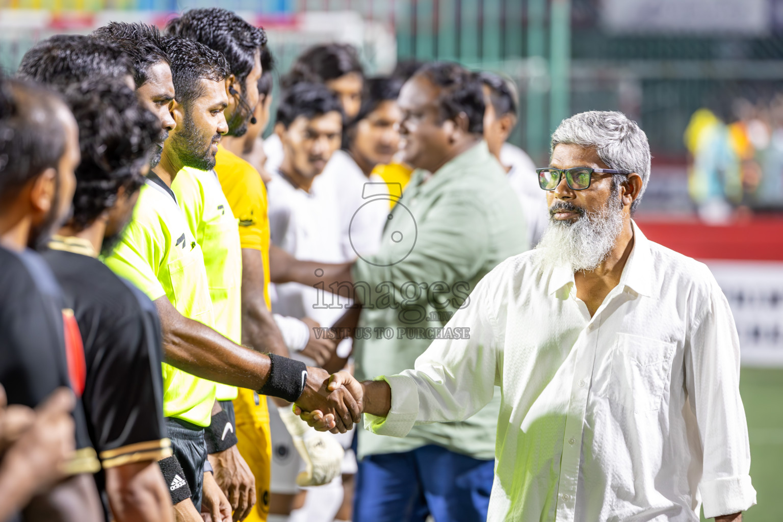 R Dhuvaafaru vs R Inguraidhoo in Raa Atoll Final in Day 24 of Golden Futsal Challenge 2025 was held on Tuesday , 28th January 2025, in Hulhumale', Maldives. Photos: Ismail Thoriq / images.mv