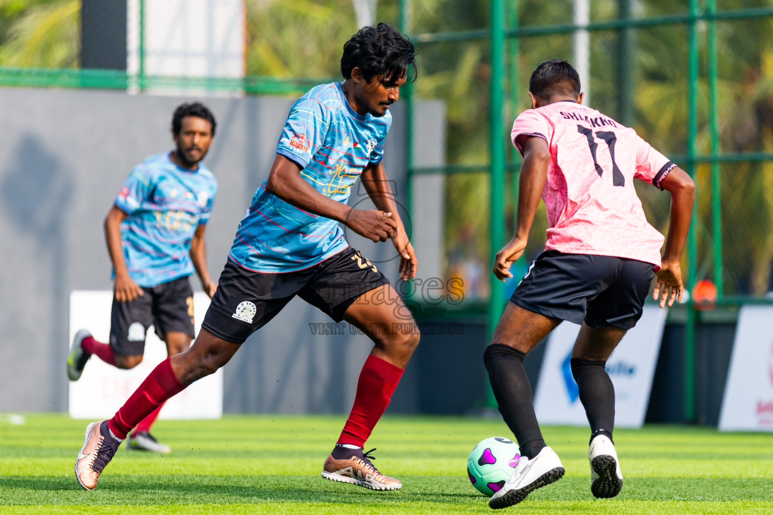 Spartans vs BG New Generation in Day 1 of BG Futsal Challenge 2024 was held on Thursday, 12th March 2024, in Male', Maldives Photos: Nausham Waheed / images.mv