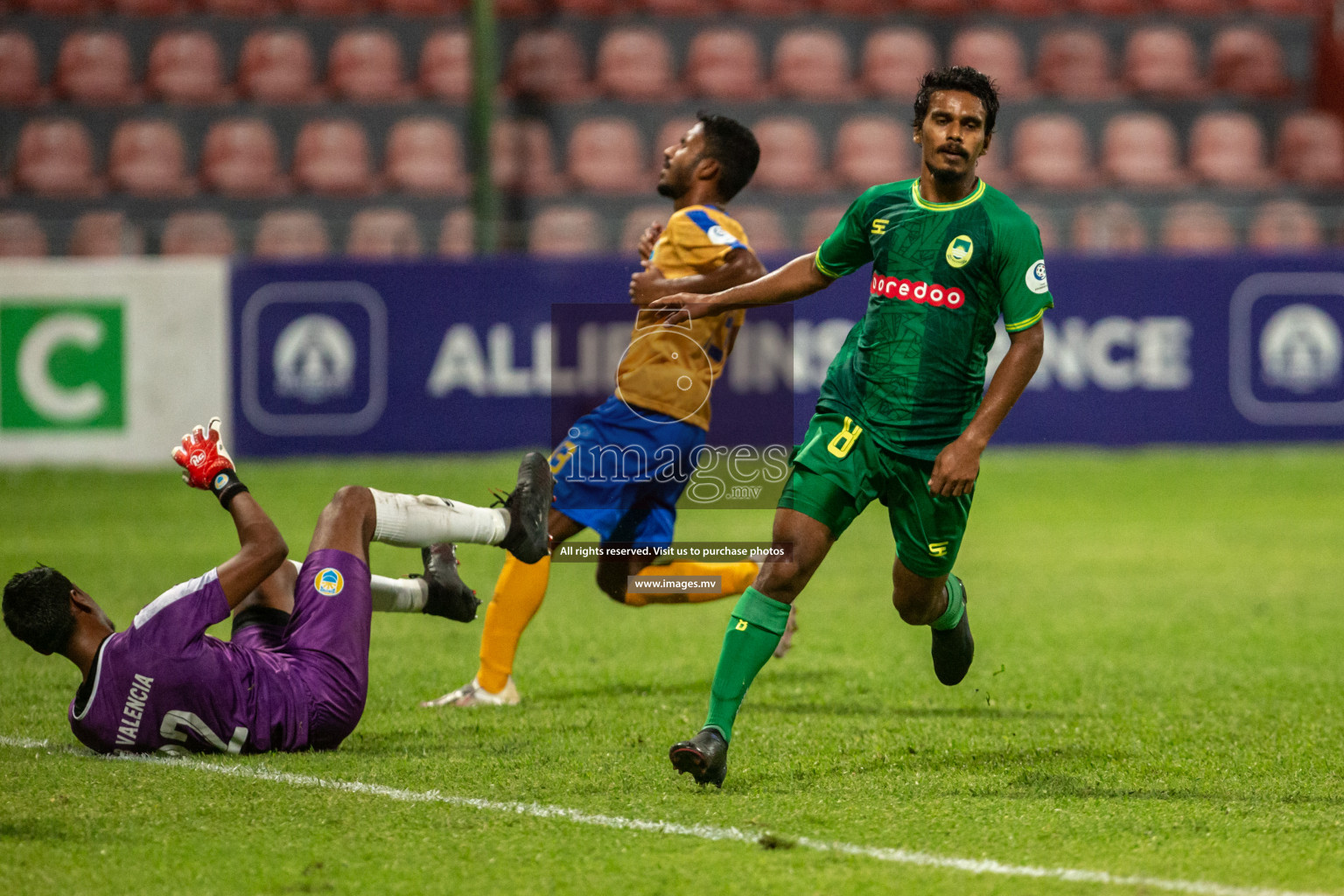 Maziya SRC vs Club Valencia in the Community Shield Match 2021/2022 on 15 December 2021 held in Male', Maldives. Photos: Hassan Simah / images.mv