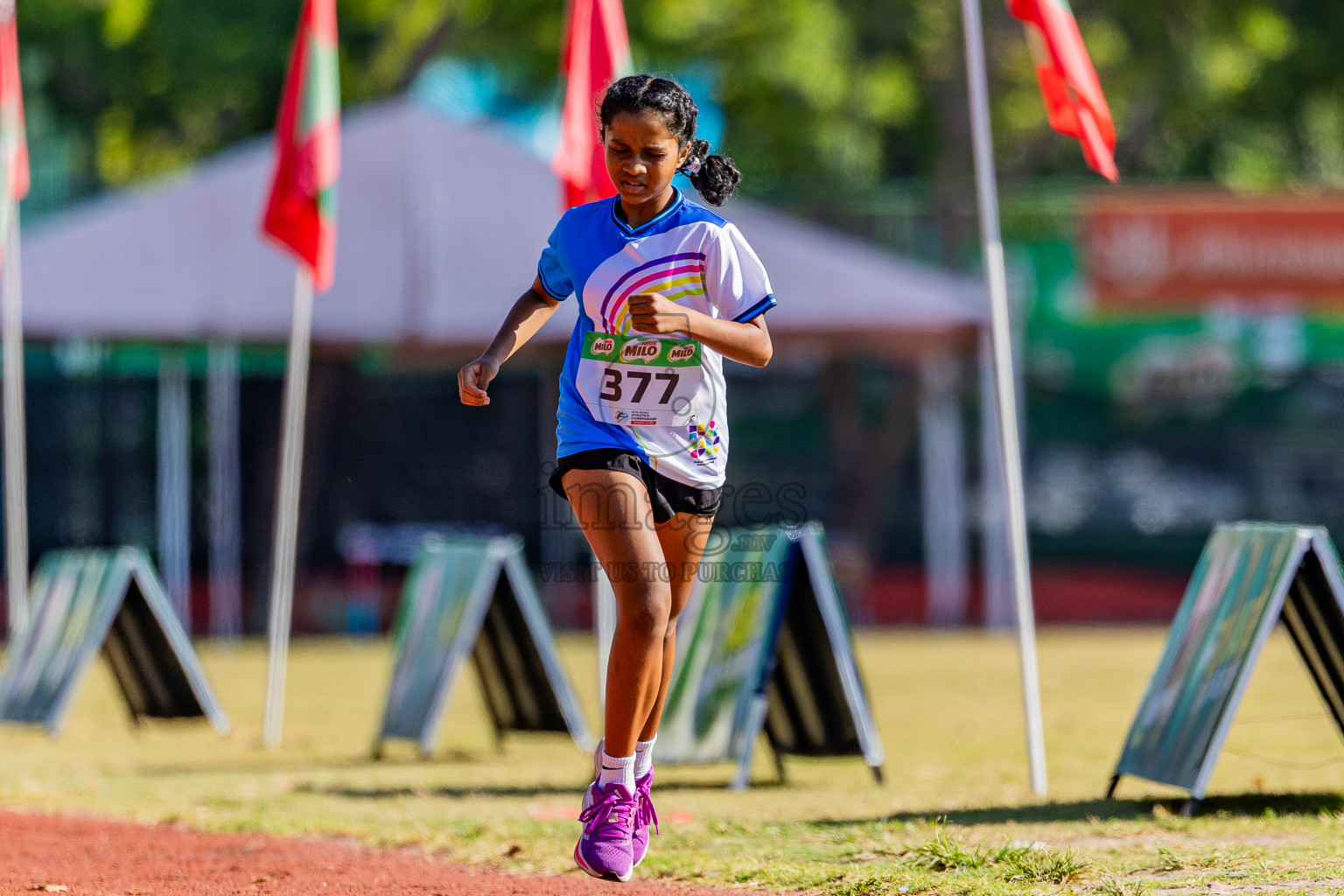 Day 1 of Inter-school Athletics Championship 2025 held in Ekuveni Synthetic Track, Male', Maldives on Monday, 06th October 2025. Photos by: Areef Adam  / Images.mv