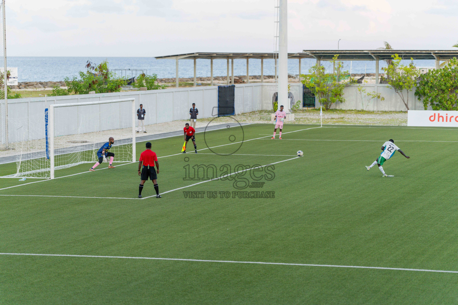 Semi Finals Match 02 Huss Songun FT VS Velaa Sports Club in Day 8 of Eydhafushi Cup 2025 held in Eydhafushi Football Stadium at B. Eydhafushi, Maldives on Saturday, 13th September 2025. Photos: Arif Rasheed / images.mv