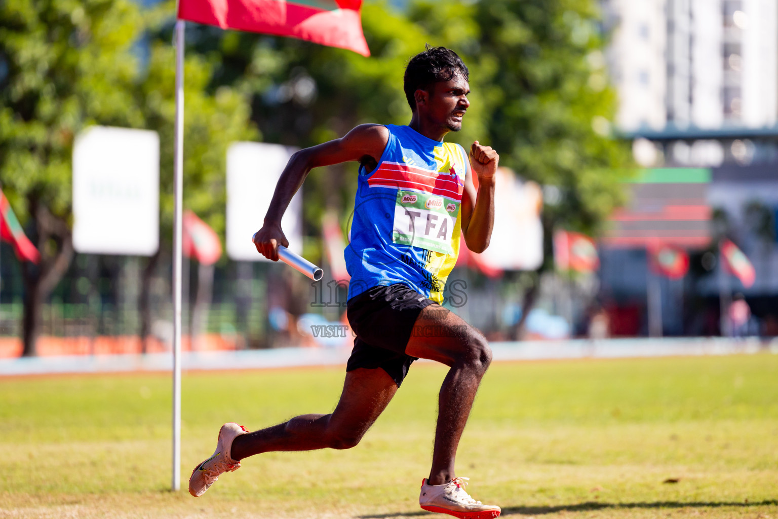 Day 3 of National Athletics Championship 2025 was held at Ekuveni Running Ground in Male', Maldives on Saturday, 16th August 2025. Photos: Nausham Waheed / images.mv