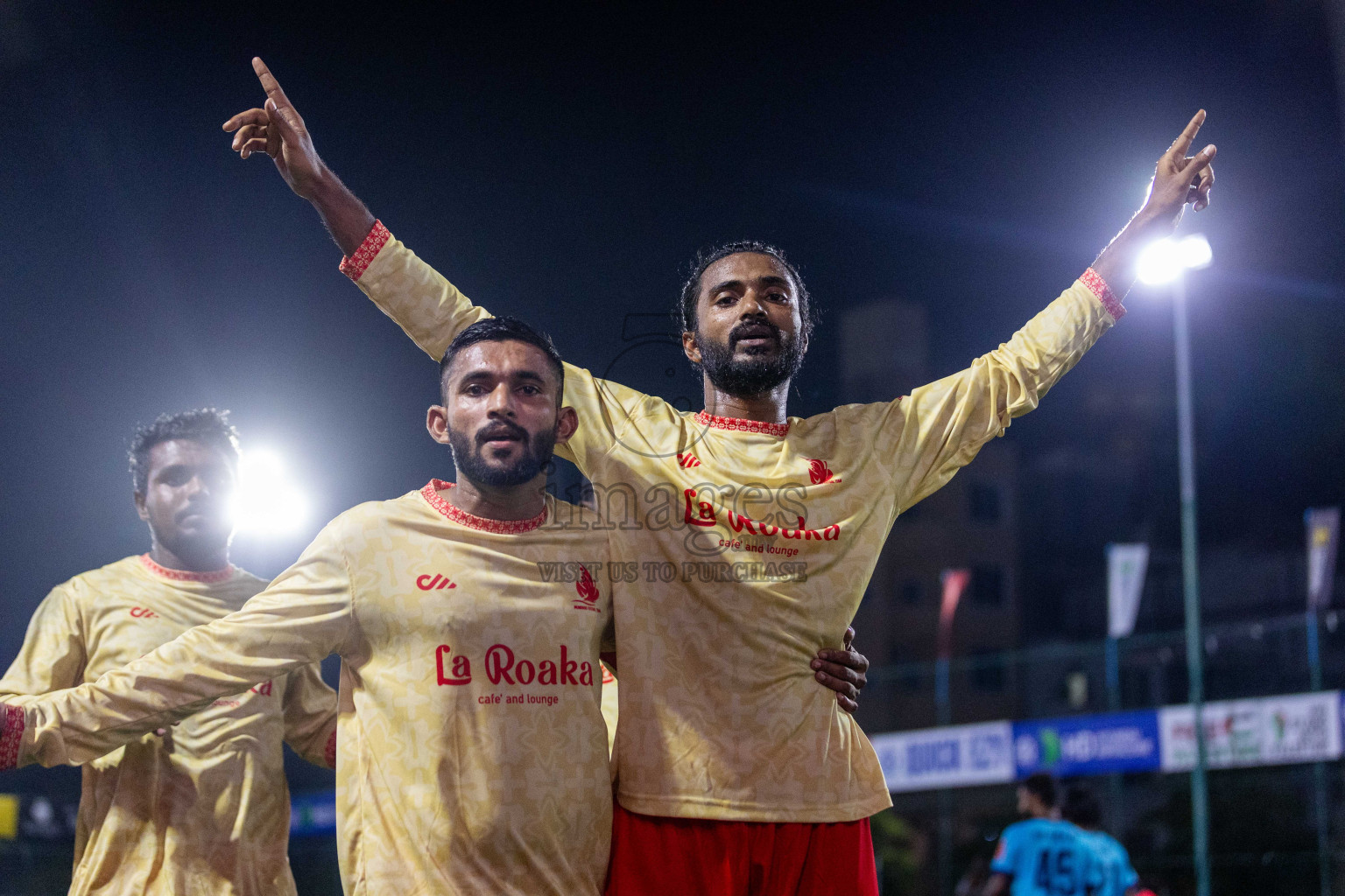 L Mundoo vs L Maamendhoo in Day 16 of Golden Futsal Challenge 2024 was held on Tuesday, 30th January 2024, in Hulhumale', Maldives Photos: Nausham Waheed / images.mv