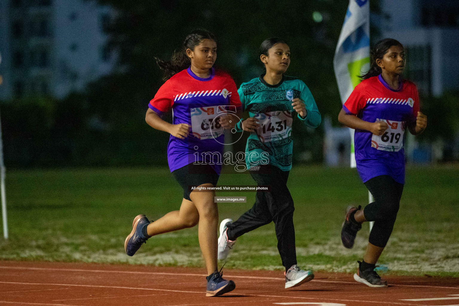 Day two of Inter School Athletics Championship 2023 was held at Hulhumale' Running Track at Hulhumale', Maldives on Sunday, 15th May 2023. Photos: Nausham Waheed / images.mv