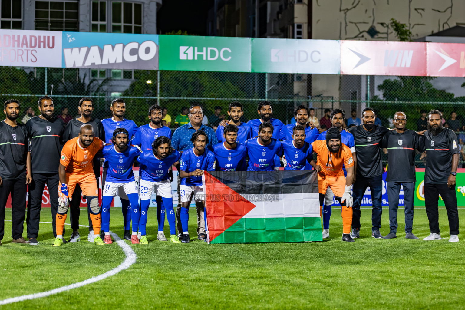 Team Naivaadhoo vs Club Combination in Day 1 of Kings Cup of Club Maldives Cup 2025 held in Rehendi Futsal Ground, Hulhumale', Maldives on Saturday, 30th August 2025. Photos: Areef / images.mv