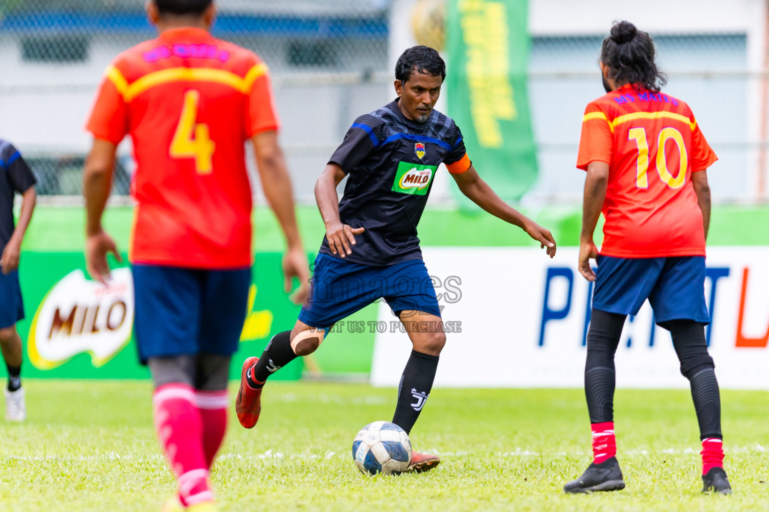 Day 3 of MILO Soccer 7 v 7 Championship 2024 was held at Henveiru Stadium in Male', Maldives on Saturday, 25th April 2024. Photos: Nausham Waheed / images.mv