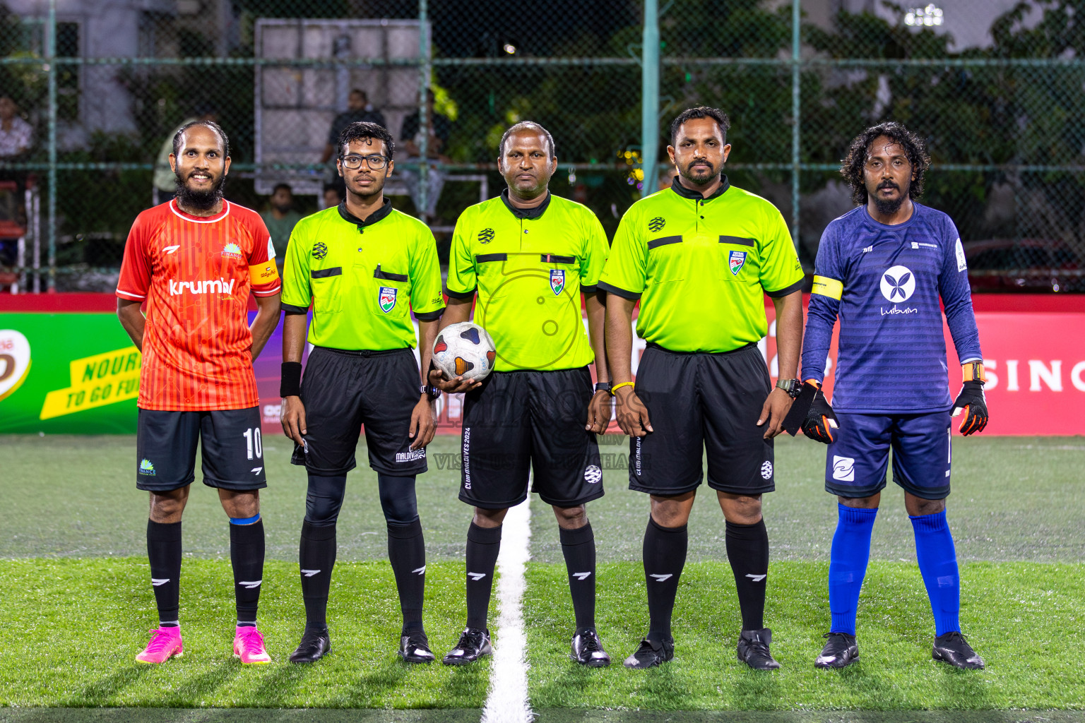 DHARUMAVANTHA vs FINANCE RC in Club Maldives Classic 2024 held in Rehendi Futsal Ground, Hulhumale', Maldives on Tuesday, 10th September 2024. 
Photos: Mohamed Mahfooz Moosa / images.mv